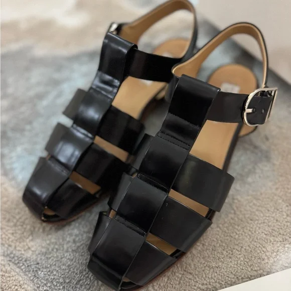 GABRIELA HEARST- Lynn leather sandals size 37 - Picture 8 of 9